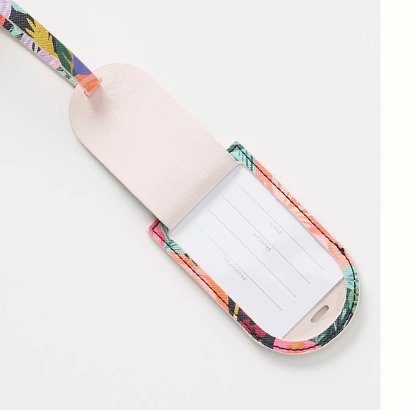 NWT RIFLE PAPER CO. for Anthropologie PASSPORT HOLDER and LUGGAGE TAG - Picture 4 of 4